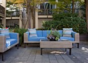 Thumbnail 10 of 44 - outdoor seating area at Lionsgate South, Hillsboro, OR