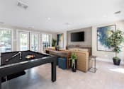 Thumbnail 13 of 32 - Game room with billiards