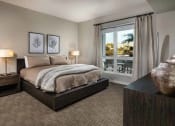 Thumbnail 6 of 30 - Model Penthouse Bedroom at AV8 Apartments in San Diego, CA