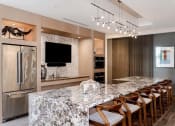 Thumbnail 51 of 82 - clubhouse kitchen at Vora Mission Valley, San Diego, CA