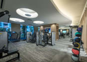 Thumbnail 17 of 82 - fitness center at Vora Mission Valley, San Diego, CA