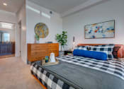 Thumbnail 7 of 35 - Model apartment home bedroom and bathroom