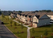 Thumbnail 31 of 60 - an aerial view of a row of houses