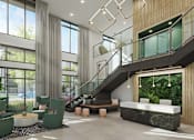 Thumbnail 14 of 45 - Clubhouse interior at Alta Davis, Durham, NC, 27703