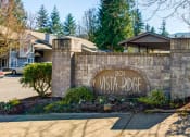Thumbnail 14 of 44 - the entrance to the vista ridge apartments sign in front of the building