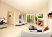 Thumbnail 22 of 44 - the living room has a fireplace and couches