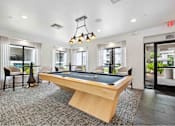 Thumbnail 36 of 58 - play a game of pool with your friends in our resident clubhouse