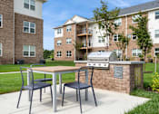 Thumbnail 34 of 36 - Grilling stations and outdoor dining at Brandywine Green