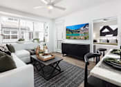 Thumbnail 4 of 22 - living room of model