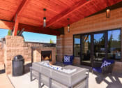 Thumbnail 14 of 43 - Outdoor Firepit Lounge at The Pacifica Apartments, Washington, 98409