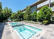 Thumbnail 9 of 24 - Pool and Spa at The Chadwick, Los Angeles, CA