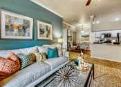Thumbnail 7 of 24 - Living Room With Kitchen at Stonebridge Ranch Apartments, Chandler, Arizona