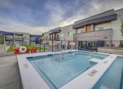Thumbnail 15 of 26 - our apartments have a swimming pool in front of our building
