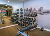 Thumbnail 17 of 30 - Fitness Center at AV8 Apartments in San Diego, CA