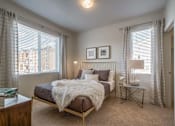 Thumbnail 8 of 34 - furnished model bedroom