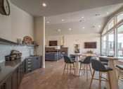 Thumbnail 23 of 34 - kitchen and seating area
