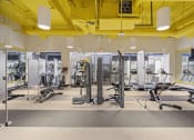 Thumbnail 13 of 33 - Gym with cardio and weights at Wilshire Vermont, Los Angeles, California