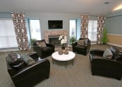 Thumbnail 2 of 23 - Clubhouse decor at  Springbrook Townhomes Apartments, Florida