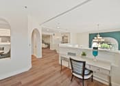 Thumbnail 9 of 25 - desk and living area at Azure Point at Encinitas, Encinitas, CA