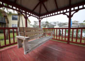Thumbnail 3 of 6 - Serene Gazebo Swing  at Seaside Villas Apartments, Pacifica SD Mgt, St Augustine