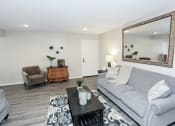 Thumbnail 3 of 39 - Living room decor at Canyon Club Apartments, Upland