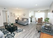 Thumbnail 2 of 39 - Living Room area at Canyon Club Apartments, Upland, California