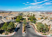 Thumbnail 2 of 23 - an aerial view of a neighborhood with houses and trees