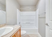 Thumbnail 9 of 17 - Bathroom with vanity at Village at The Pointe Apartments, Washington,98407
