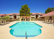 Thumbnail 2 of 39 - Relaxing Swimming Pool With Sundeck at Sky Court Harbors at The Lakes Apartments, Las Vegas, Nevada