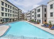Thumbnail 16 of 39 - a swimming pool at The Merchant Apartments, Charleston, SC, 29403