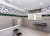 Thumbnail 26 of 28 - Pet wash station with grooming table at 128 on State