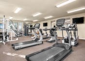 Thumbnail 23 of 33 - Cardio Equipment in the Fitness Center at Chevy Chase in Texas 78752