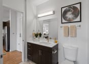 Thumbnail 13 of 46 - Bathroom at The Parker Apartments in Portland, OR 97209