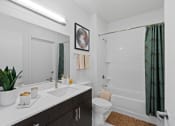 Thumbnail 12 of 46 - Bathroom at The Parker Apartments in Portland, OR 97209