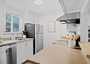 Thumbnail 6 of 28 - Modern Kitchen at 2000 Lake Washington Apartments in Washington  98056