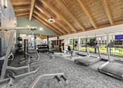 Thumbnail 24 of 29 - Updated Fitness Center at The Lakes Apartments in Bellevue, WA 98007