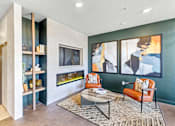 Thumbnail 21 of 27 - Community Lounge at 128 on State Apartments in Kirkland, WA 98033