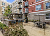 Thumbnail 14 of 30 - Outdoor Grill Station at Avant at the Arboretum Apartments in Lisle, IL 60532