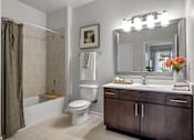 Thumbnail 9 of 30 - Updated Bathroom at Avant at the Arboretum Apartments in Lisle, IL 60532