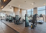Thumbnail 19 of 41 - Updated Fitness Center at 903 Peachtree Apartments in Atlanta, GA 30309