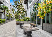 Thumbnail 19 of 34 - Courtyard Space at L Seven Apartments in San Francisco, CA 94103