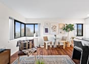 Thumbnail 2 of 30 - Dining Space at Skye Apartments in Seattle, WA 98121