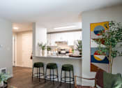 Thumbnail 2 of 35 - Kitchen Breakfast Bar at Brackett Apartments in Edmonds, WA 98020