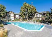Thumbnail 23 of 44 - Outdoor Pool at Chino Hills Apartments in Chino Hills, CA 91709