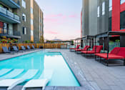 Thumbnail 23 of 55 - Swimming pool at Misora Apartments, San Jose, CA, 95128