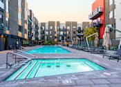 Thumbnail 26 of 55 - Hot Tub with Pool at Misora Apartments, San Jose