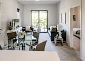 Thumbnail 3 of 55 - Living Room at Misora Apartments, San Jose, CA, 95128