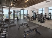 Thumbnail 28 of 44 - Fitness center at 903 Peachtree, Georgia