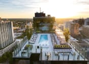 Thumbnail 40 of 44 - Sunset view at 903 Peachtree, Georgia, 30309