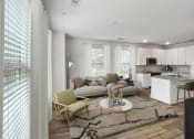 Thumbnail 8 of 39 - a living room at The Merchant Apartments, South Carolina 29403